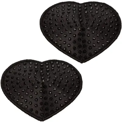 Heart-shaped jeweled nipple protectors – Radiance