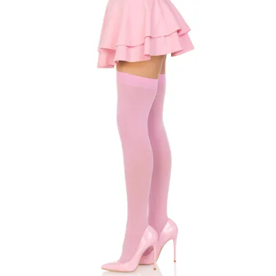 Nylon Oberteilhöhe Rosa – Leg Avenue