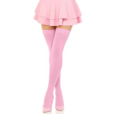 Nylon Oberteilhöhe Rosa – Leg Avenue