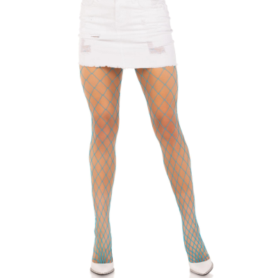 Diamond Netzstrumpfhose Blau | Leg Avenue