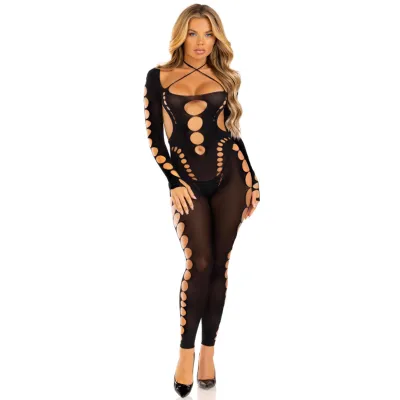 Reckless Ankle Bodystocking Black – Leg Avenue