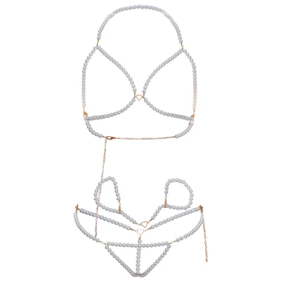 Bra Bracelets and Pearl Thong Set – Leg Avenue