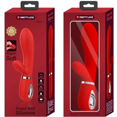 Thomas Multifunctional G-Spot Vibrator Red | Pretty Love