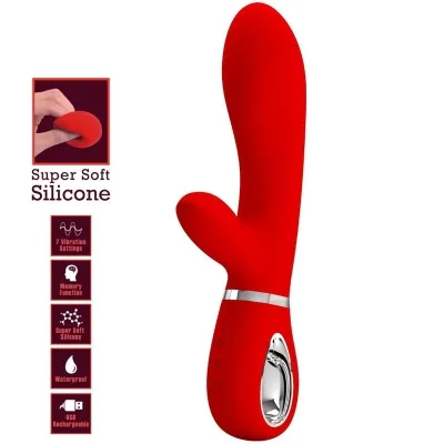 Thomas Multifunctional G-Spot Vibrator Red | Pretty Love