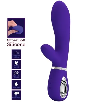 Thomas Multifunctional G-Spot Vibrator Purple | Pretty Love