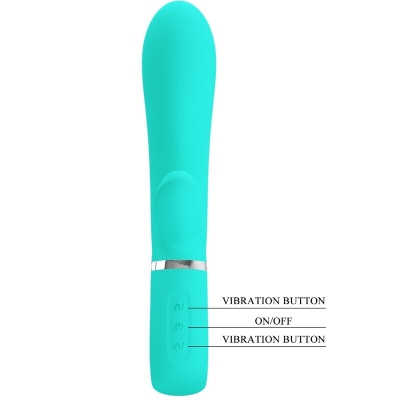 Thomas Multifunktions G-Spot Vibrator Aqua Green | Pretty Love