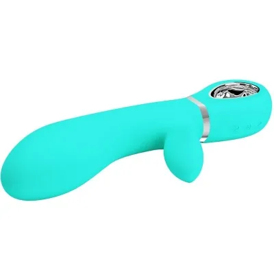 Thomas Multifunctional G-Spot Vibrator Aqua Green | Pretty Love