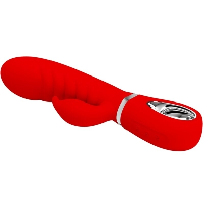 Prescott Multifunktions G-Spot Vibrator Rot | Pretty Love