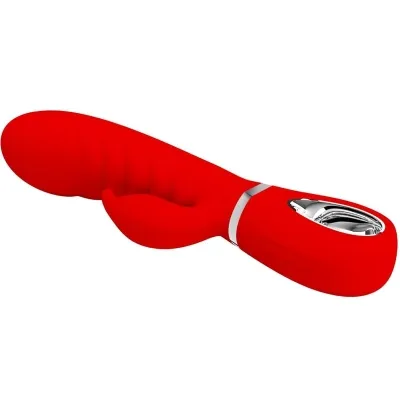 Prescott Multifunctional G-Spot Vibrator Red | Pretty Love