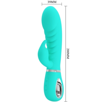 Prescott Multifunktions G-Spot Vibrator Aqua Green | Pretty Love