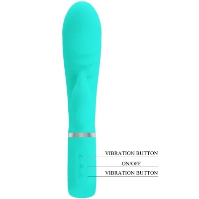 Prescott Multifunctional G-Spot Vibrator Aqua Green | Pretty Love
