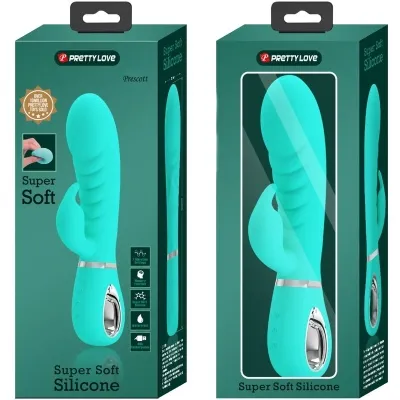 Prescott Multifunctional G-Spot Vibrator Aqua Green | Pretty Love