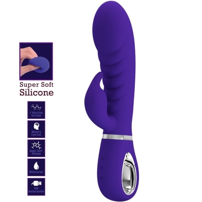 Prescott Multifunktions G-Spot Vibrator Lila | Pretty Love