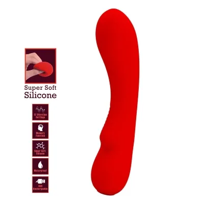 Prescott Vibrator Red | Pretty Love