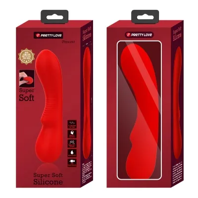 Prescott Vibrator Red | Pretty Love