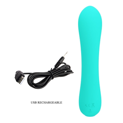 Prescott Vibrator Aqua Green | Pretty Love