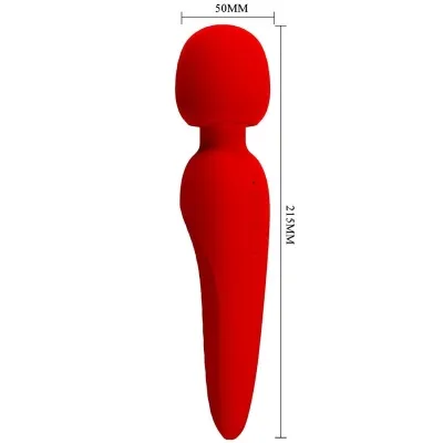 Meredith Massager 12 Vibration Modes Red – Pretty Love