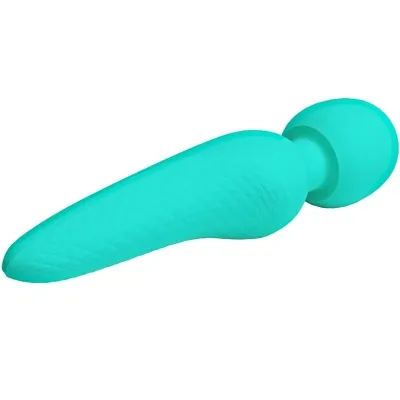 Meredith Massager 12 Vibration Modes Aqua Green – Pretty Love
