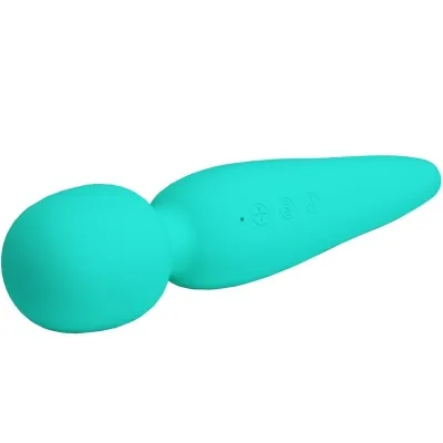Meredith Massager 12 Vibration Modes Aqua Green – Pretty Love