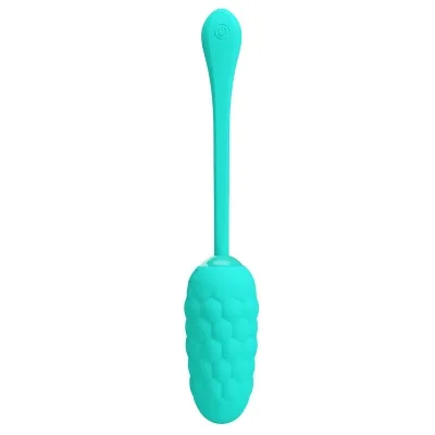 Vibrating Egg with Sea Texture in Aqua Green – Pretty Love