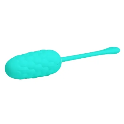Vibrating Egg with Sea Texture in Aqua Green – Pretty Love