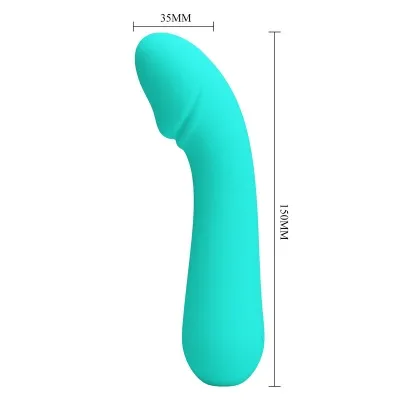 Cetus Rechargeable Vibrator Aqua Green | Pretty Love