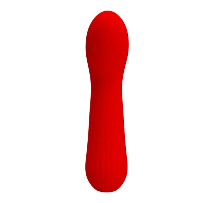 Faun Wiederaufladbarer Vibrator Rot | Pretty Love