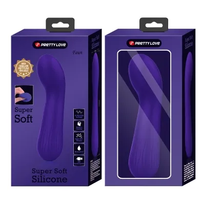 Faun Rechargeable Vibrator Purple | Pretty Love