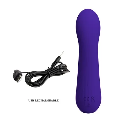 Faun Rechargeable Vibrator Purple | Pretty Love