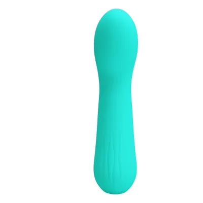 Faun Rechargeable Vibrator Aqua Green | Pretty Love