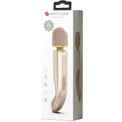 Massager 7 vibration modes champagne – Pretty Love