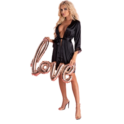Ariladyen Lc 90568 Kleid + Höschen Schwarz | Livco Corsetti Fashion
