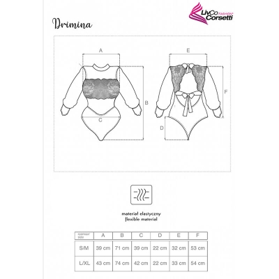 Drimina Lc90690 Body Nanvy Blau | Livco Corsetti Fashion