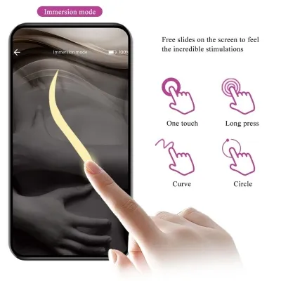 Jayleen Vibrator with App Remote Control Purple – Pretty Love