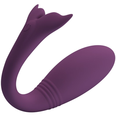 Jayleen Vibrator Mit App Fernbedienung Lila | Pretty Love