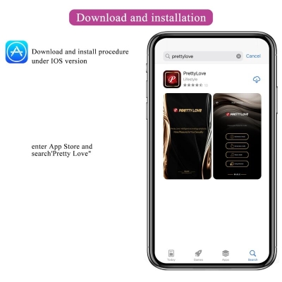 Catalina Vibrator App Fernbedienung Lila | Pretty Love