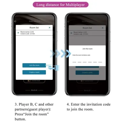 Catalina Vibrator App Fernbedienung Lila – Pretty Love