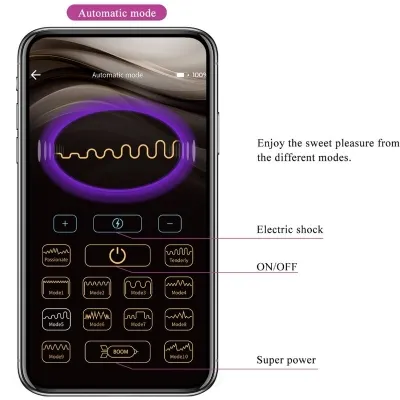Jefferson App Controlled Anal Plug Purple – Pretty Love