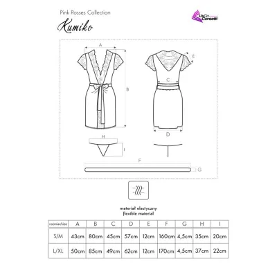 Kumiko Kleid + Slip Schwarz L/Xl – Livco Corsetti Fashion