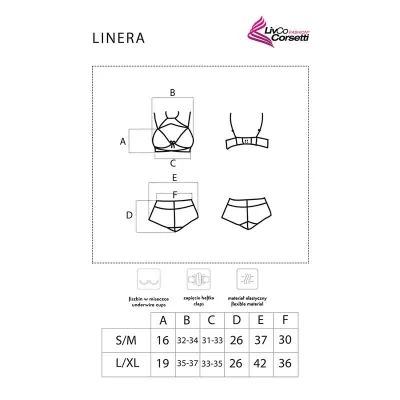 Linera Senses-Kollektion Set Schwarz – Livco Corsetti Fashion