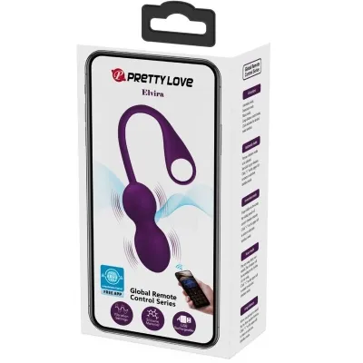 Elvira Kugel Balls App Remote Control Purple – Pretty Love