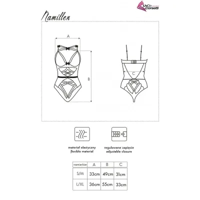 Namillen Body Schwarz – Livco Corsetti Fashion