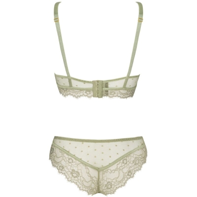 Pine Lc 90667 BH + Panty Khaki L/XL | Livco Corsetti Fashion