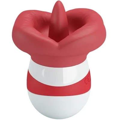 Mina Tongue Stimulator Bright Red | Pretty Love