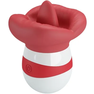 Mina Tongue Stimulator Bright Red | Pretty Love