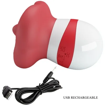 Mina Tongue Stimulator Bright Red | Pretty Love
