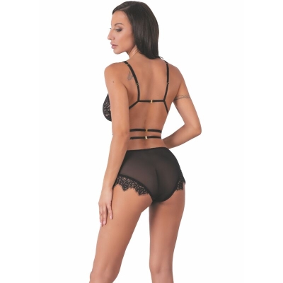Drezna Lc 90733 BH + Panty Schwarz L/XL | Livco Corsetti Fashion