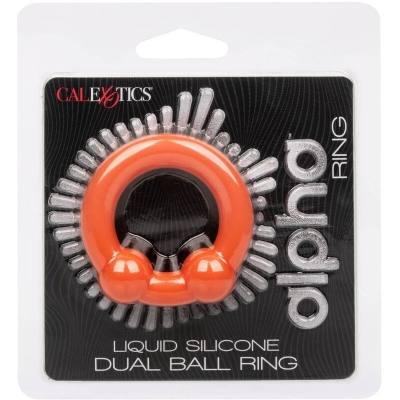 Alpha Dual Ball Ring Orange | Calex