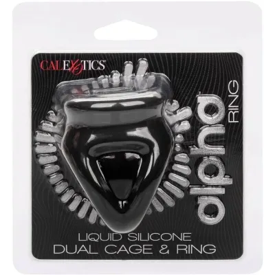 Alpha Dual Cage Ring Schwarz – Calex
