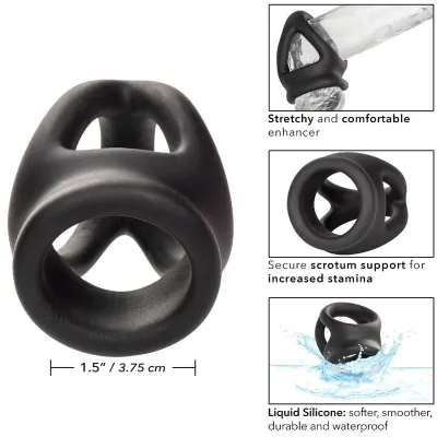 Alpha Dual Cage Ring Schwarz – Calex
